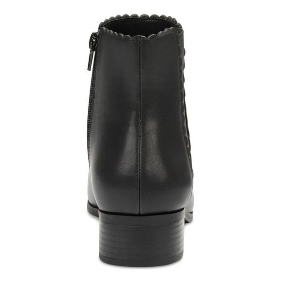 CHARTER CLUB Womens Black Daxi Round Toe Block Heel Slip On Booties 7 M - Picture 2 of 4